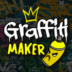 Graffiti Logo Maker App 图标