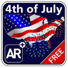 4th of JULY Augmented Reality ikon