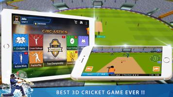 CricAstics 3D Multiplayer Cric اسکرین شاٹ 2