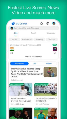 Uc Cricket Live Cricket Scores News Cricinfo Apk 1 4 Download For Android Download Uc Cricket Live Cricket Scores News Cricinfo Apk Latest Version Apkfab Com