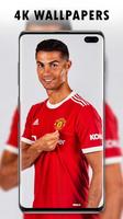 Cristiano Ronaldo Manchester United Wallpaper Affiche