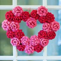 Poster Bouquet di fiori all'uncinetto