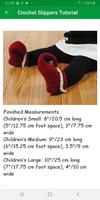 Crochet Patterns Slippers & Tutorial ảnh chụp màn hình 2