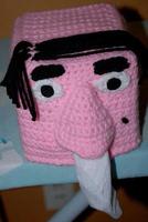 Crochet Tissue Box پوسٹر