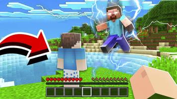 Mods Herobrine para Minecraft Cartaz