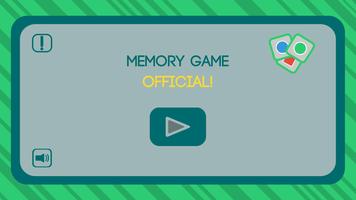 Memory Game - Official plakat
