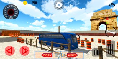 Delhi Bus Parking Indian games captura de pantalla 1