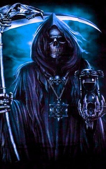 Blue Fire Skull Ghost Rider Grim Reaper Wallpapers APK per Android Download