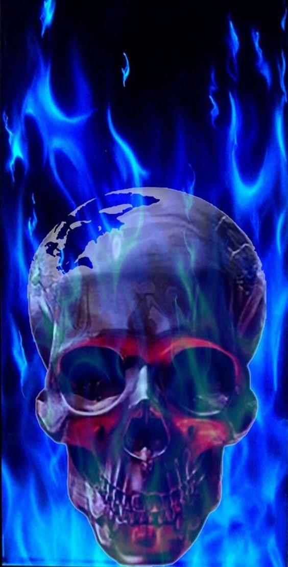 Blue Fire Skull Ghost Rider Grim Reaper Wallpapers APK per Android Download Blue Fire Skull Ghost Rider Grim Reaper Wallpapers APK per Android Download