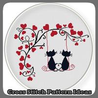 Cross Stitch Idea Corak penulis hantaran