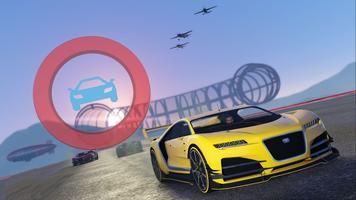 Mega Ramp Car Offline Games Affiche