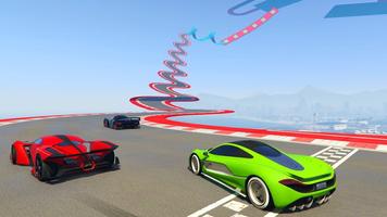 Mega Ramp Car Offline Games imagem de tela 2