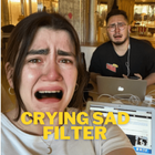 Crying Face Filter Guide icono