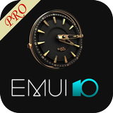 EMUI 10 Black Themes Launchers and Wallpapers icône