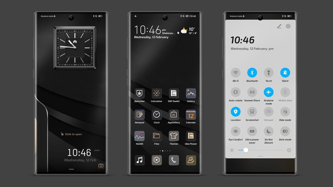 EMUI 10 Black Themes Launchers and Wallpapers APK per Android Download