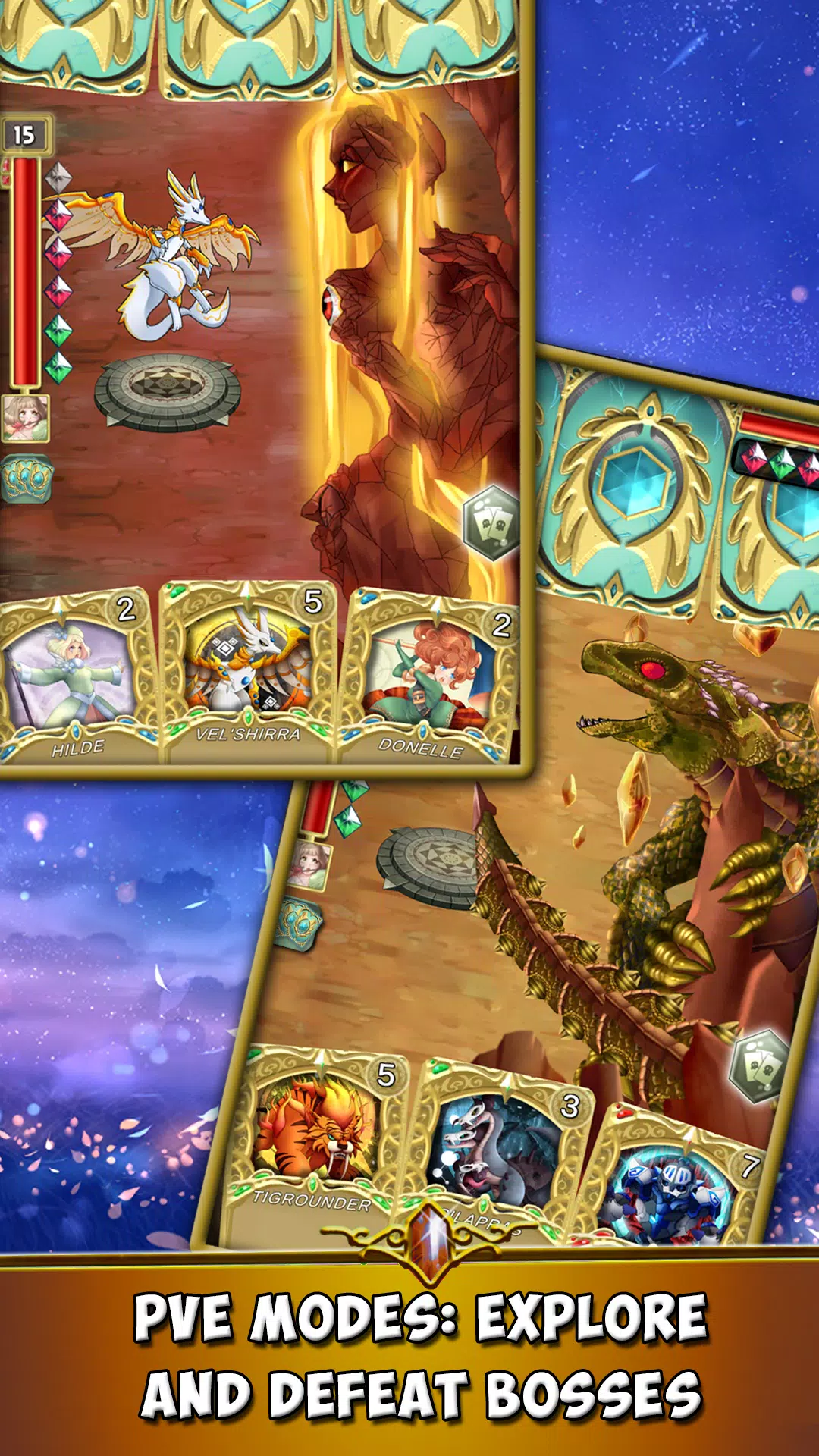 水晶之魂 卡片 对战