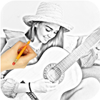 Pencil Photo Sketch - Magic Photo Editor simgesi