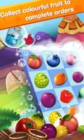 Panda Fruits Farm - Match 3 تصوير الشاشة 1