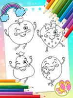 Fruits Coloring Book screenshot 2
