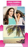 Double caméra douce filtres Selfie: DSLR Beauty Ca Affiche