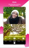 Dual Camera Sweet Selfie Filters: DSLR Beauty Cam syot layar 1