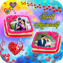 Anniversary Cake Dual Photo Fr APK