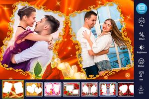 Anniversary Dual Photo Frame poster