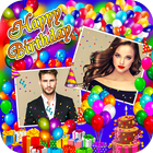Birthday Dual Photo Frame icon