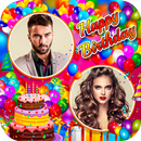 Happy Birthday Dual Photo Frame APK