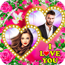 I Love You dual Photo Frame APK
