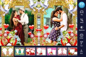 Anniversary Dual Photo Frame poster