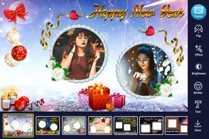 New Year Photo Frame poster