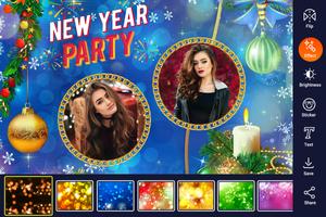 New Year Photo Frame screenshot 1
