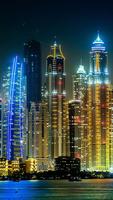 Dubai Night Live Wallpaper ภาพหน้าจอ 1