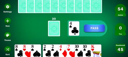 Gin Rummy : Card Game Cartaz