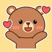 Oh My Bear Cute Stickers