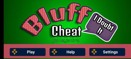 Bluff Card Game Affiche