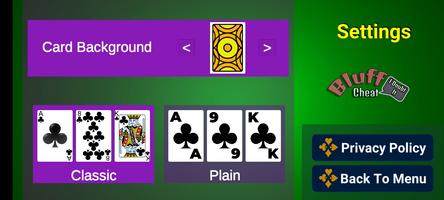 Bluff Card Game скриншот 1