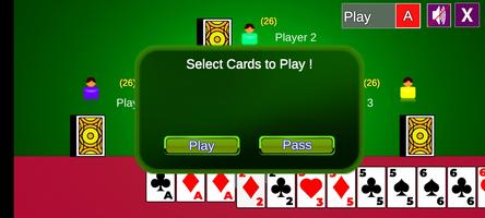 Bluff Card Game captura de pantalla 2