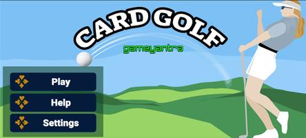Card Golf Affiche