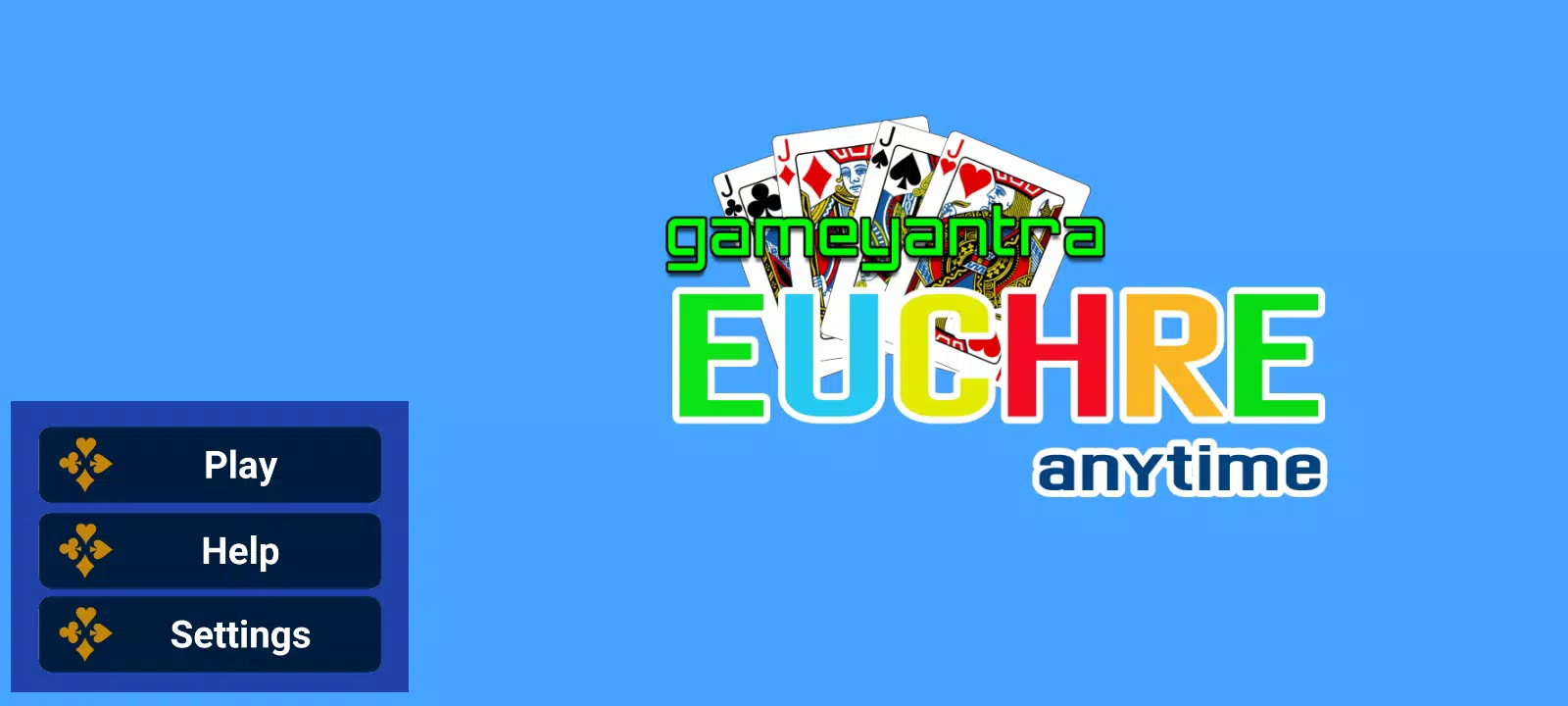 Euchre anytime Euchre anytime