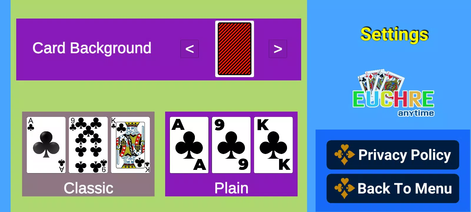 Euchre anytime Euchre anytime