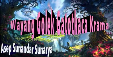 Gatotkaca Krama Wayang Golek Cartaz