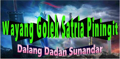 Satria Piningit Wayang Golek Plakat