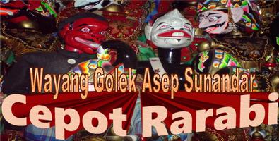 Cepot Rarabi Wayang Golek Affiche