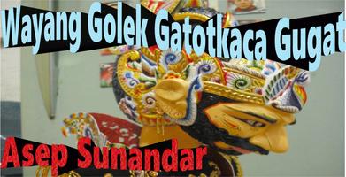 Gatotkaca Gugat Wayang Golek Plakat