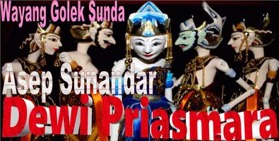 Dewi Priasmara Wayang Golek Plakat