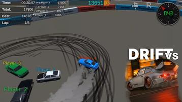 Drift - single and multiplayer‏ capture d'écran 2