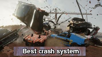 Mega derby car crash simulator imagem de tela 2