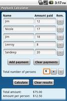 Payback Calculator screenshot 1